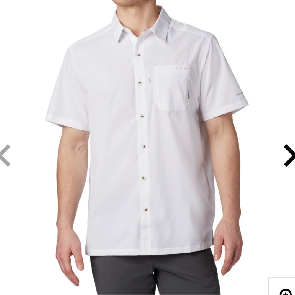 Columbia PFG Slack Tide Camp Shirt *White* New In Bag 2XL